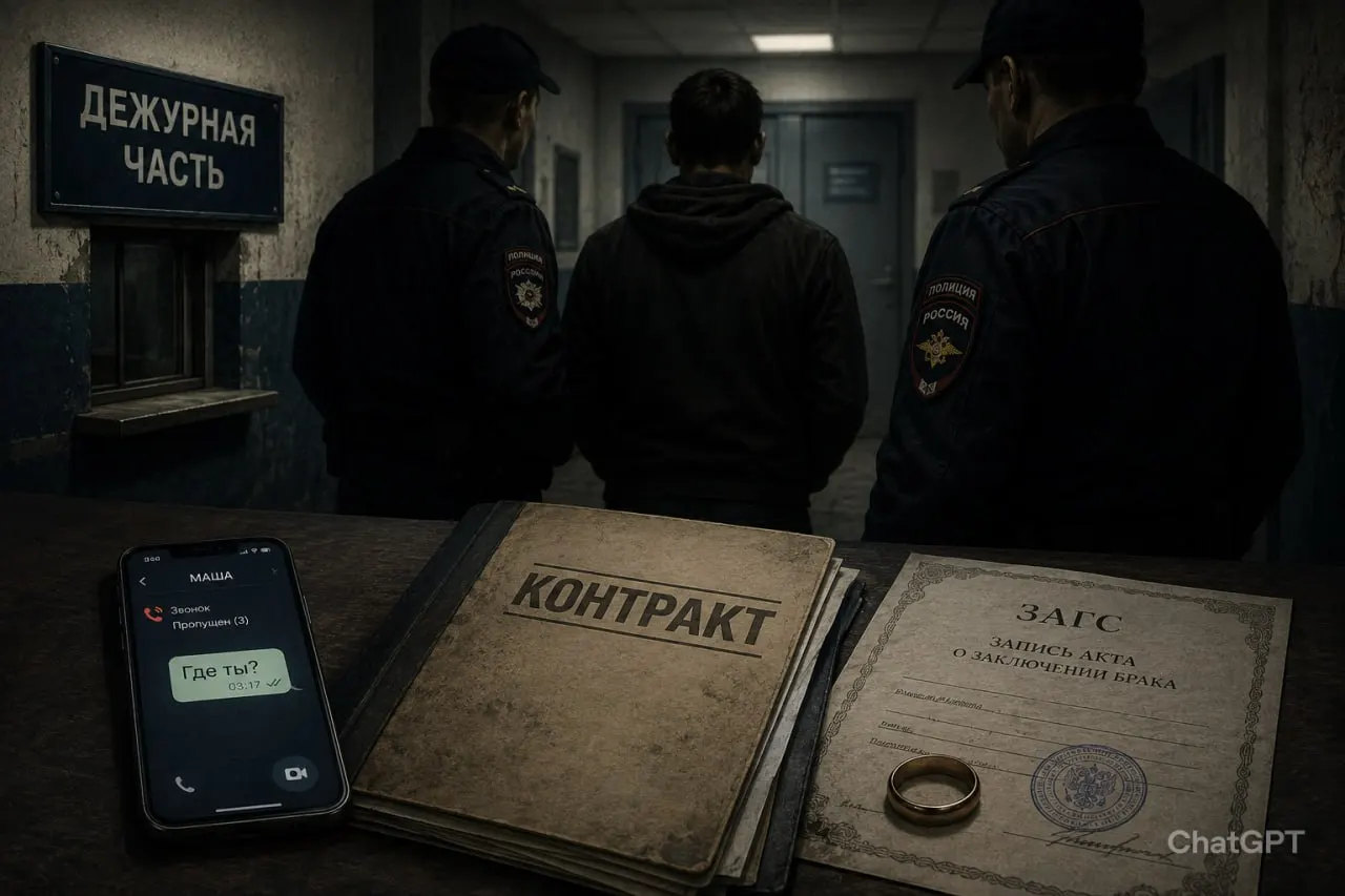44‑летний мужчина исчез во время новогодних праздников: родственникам сообщили, что он найден, но не выходит на связь. Позже семья узнала, что он на фронте в Украине и с февраля 2025 года числится пропавшим без вести. Родственники утверждают, что после задержания его оформили в Самаре — контракт и брак — а выплаты получает «жена».