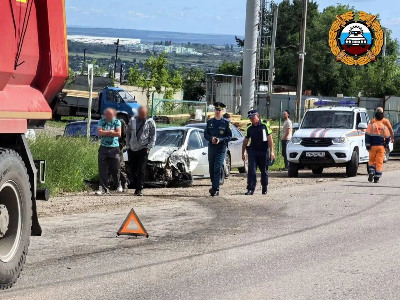В результате столкновения грузового и легкового автомобилей в Саратове пострадали 11 человек, погибших нет.