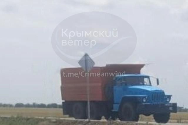 Военный «Урал» заметили замаскированным под&nbsp;гражданский самосвал в&nbsp;Ростовской области