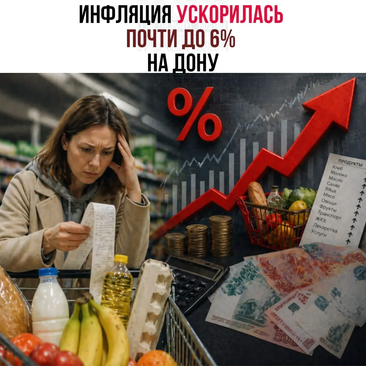 Годовая инфляция в Ростовской области в июне составила почти 6%. Сильнее всего подорожали топливо, смартфоны, зарубежные поездки и ряд овощей. Банк России связывает рост цен с увеличением издержек поставщиков.