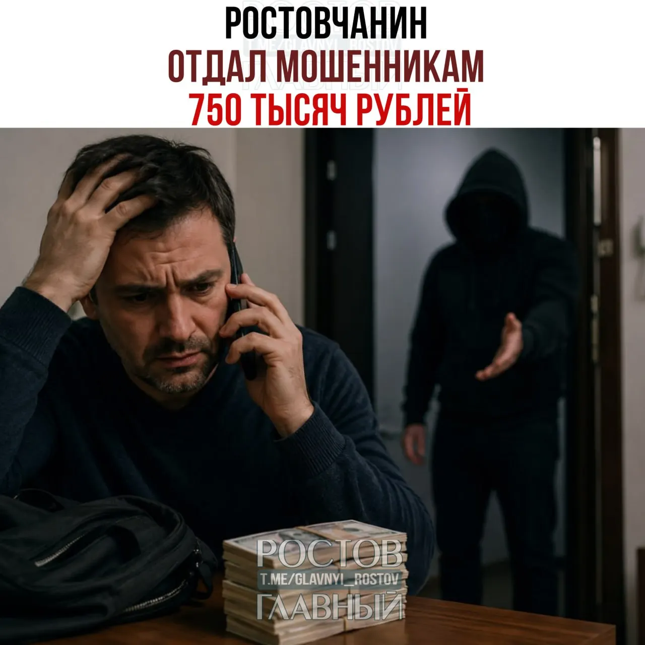 Неизвестный позвонил мужчине и сообщил, что его бывшая якобы устроила ДТП. Чтобы «урегулировать вопрос», ему предложили передать деньги курьеру — позже выяснилось, что аварии не было.