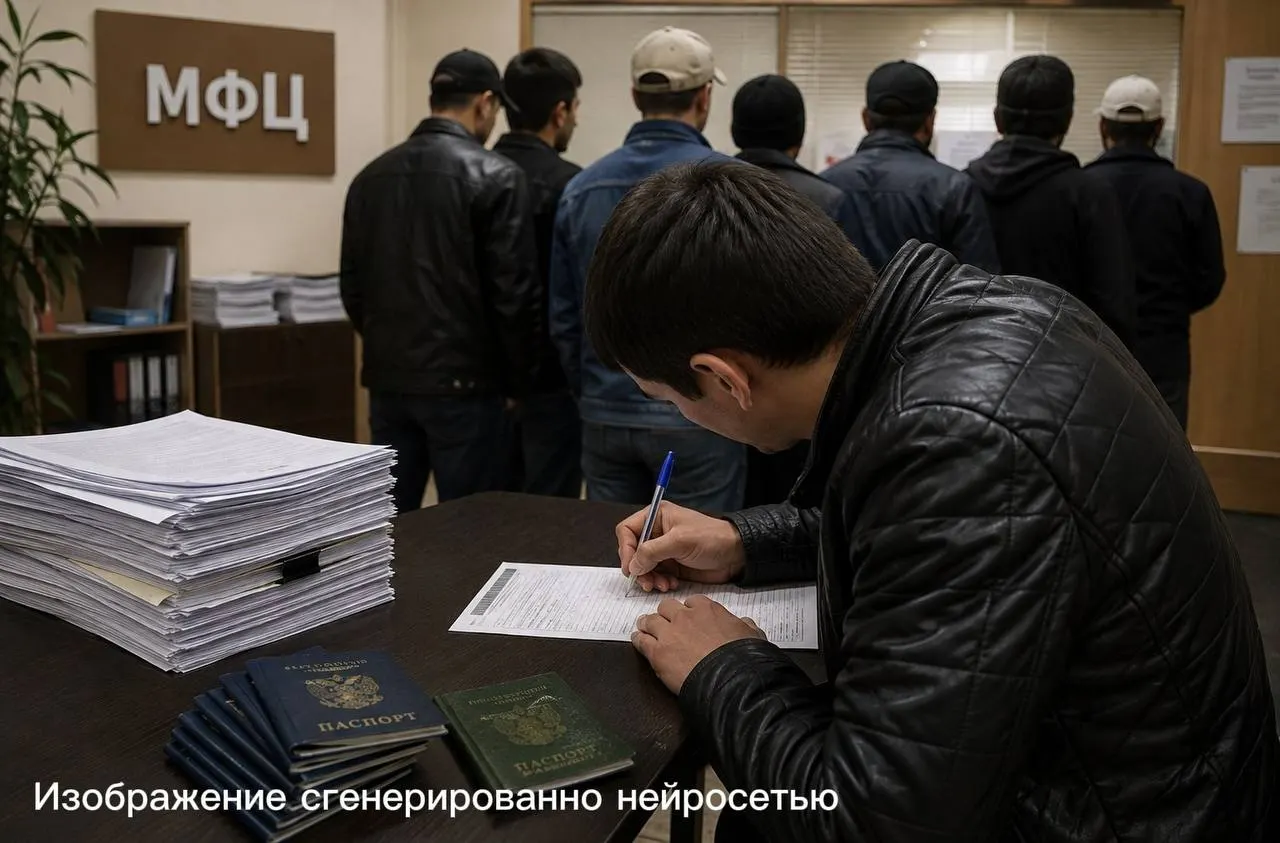 Мужчина из Краснодара был обвинён в регистрации 104 иностранных граждан по месту жительства; суд вынес наказание в колонии-поселении на 1 год и 8 месяцев.