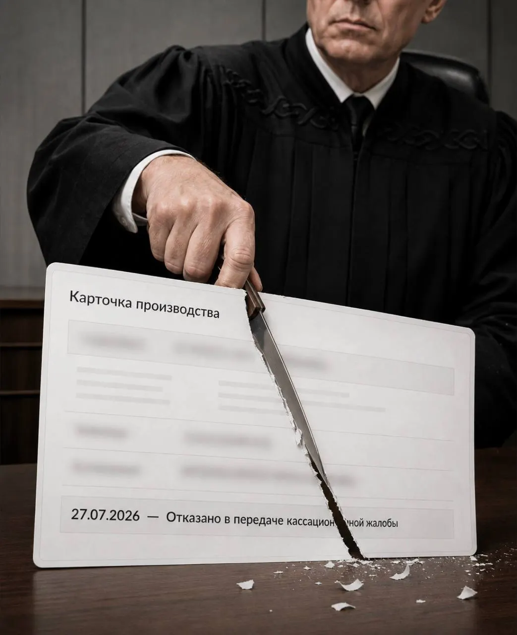 В деле из Краснодарского края Верховный суд отказался передать кассационную жалобу на приговор, составленный с помощью нейросети.
