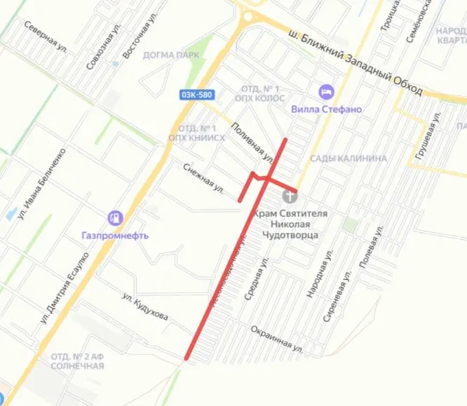 В рамках проекта обновят участки Лесопосадочной, Цветной и Березовой в микрорайоне Сады Калинина. Работы уже стартовали и завершатся к 1 ноября; установят четыре остановки, тротуары отремонтируют к 1 сентября, а ливневки не предусмотрены — сделают кюветы для отвода воды.