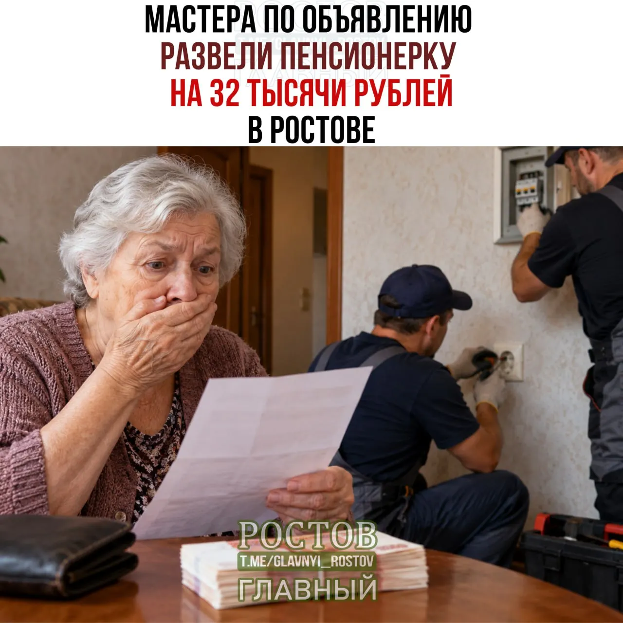 Пенсионерка из Ростова рассказала, как после замены одной розетки счёт достиг почти 32 тысяч рублей; история напоминает о необходимости заранее уточнять стоимость работ и оформлять договор письменно.