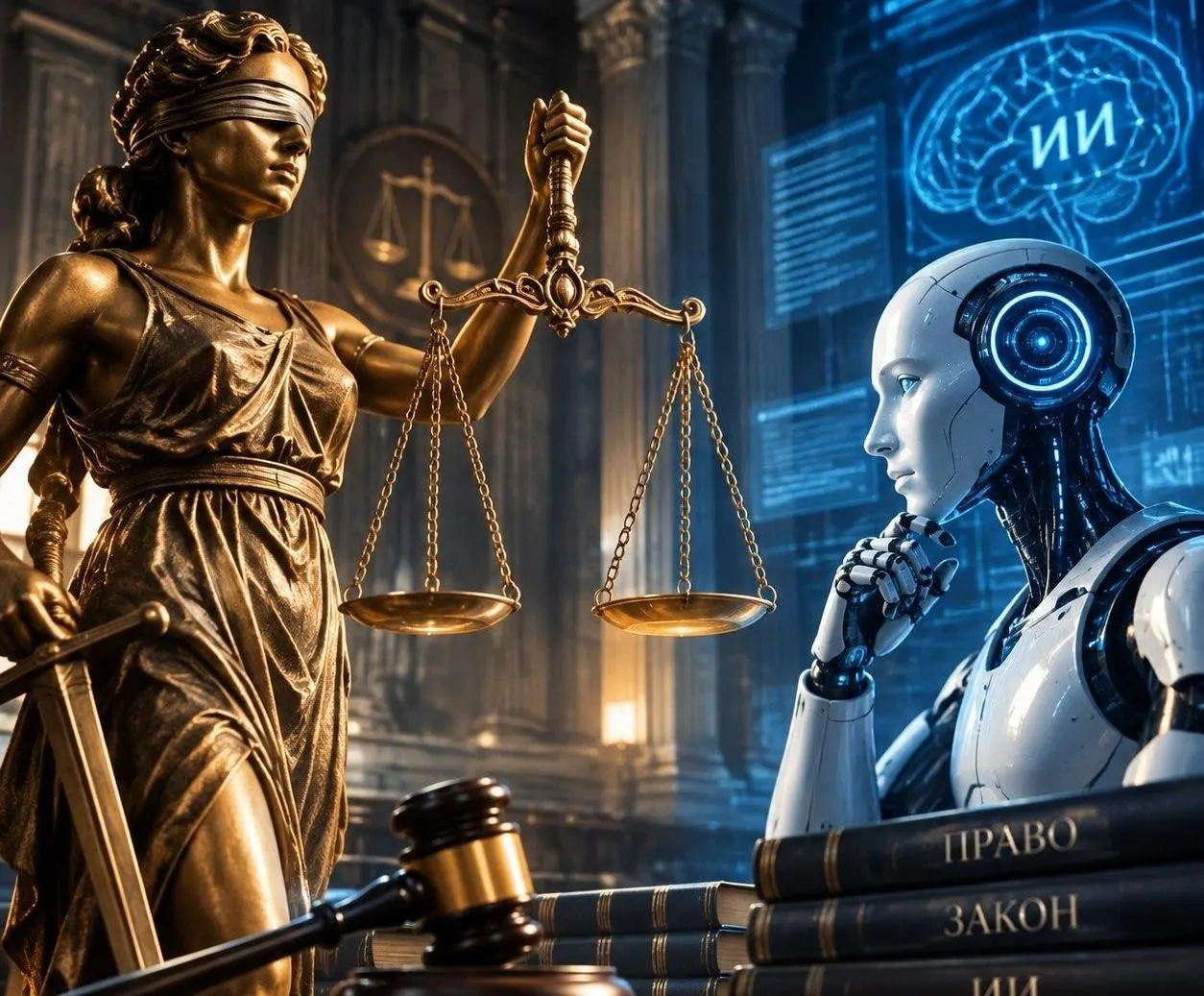 Через год в судах начнут применяться алгоритмы искусственного интеллекта, обещающие ускорение процессов.