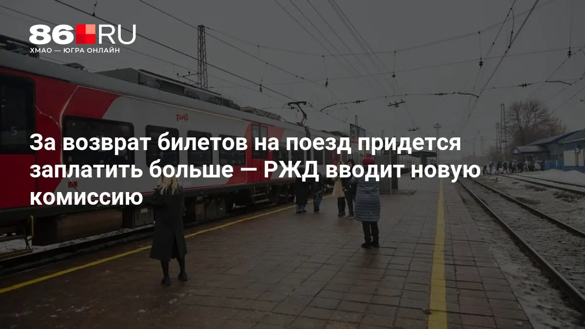 Существующая политика возврата изменена: размер сбора зависит от того, сколько дней осталось до отправления.
