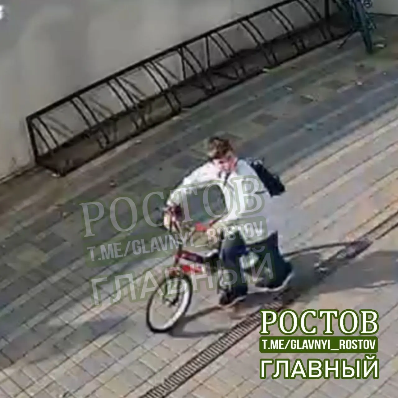 В Ростове-на-Дону на велопарковке у ТЦ «Северный» зафиксирована кража: несовершеннолетний снял с велосипеда сумку с инструментами и фонарём. Видеоматериалы переданы в полицию.