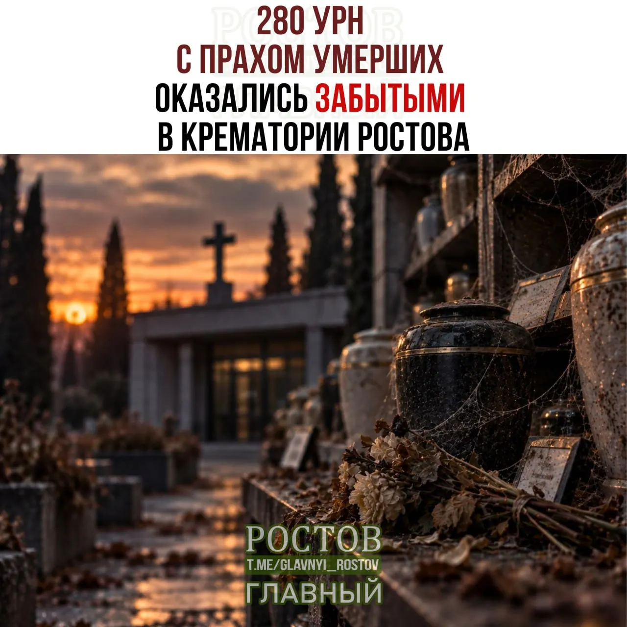 Расследование о задержках с захоронениями и забытых прахах в ростовском крематории и связанных расходах.